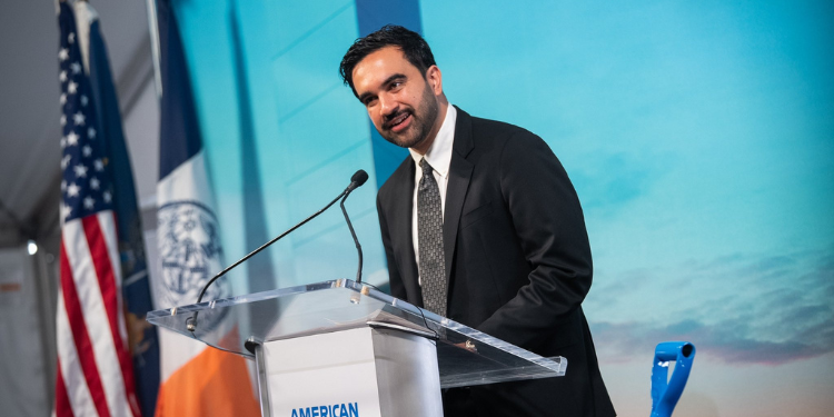 New York City Mayor Zohran Mamdani