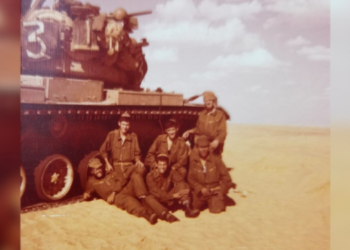 Yehuda Katz (center, second row) and his fellow soldiers. Israel has recovered and identified the remains of Yehuda Katz, an IDF soldier who went missing during the First Lebanon War in 1982.