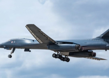 A U.S. Air Force B-1B Lancer assigned to the 7th Bomb Wing takes off from Dyess Air Force Base, Texas, Sept. 23, 2026.  PHOTO: Airman 1st Class Layla Desch / U.S. Air Force. Vance Has Explained U.S. Bomber Withdrawal From UK Base Amid Iran Threat